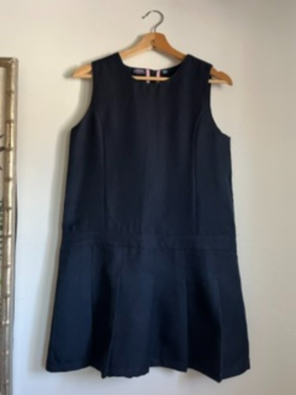🧡3/$15 IZOD Approved School Wear Dark Navy Dress Girls 16 Regular